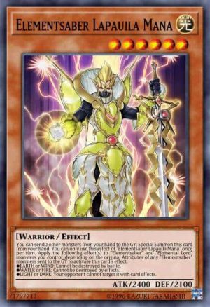 Elementsaber Lapauila Mana - (Flames of Destruction) - (FLOD-EN025) - (Super Rare)