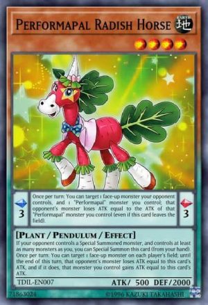 Performapal Radish Horse - (The Dark Illusion) - (TDIL-EN007) - (Common)