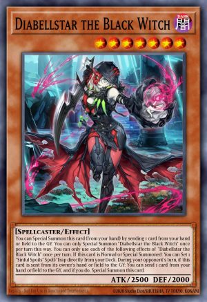 Diabellstar the Black Witch - (Ultimate Rare)- (OTS Tournament Pack 26) - (OP26-EN001)