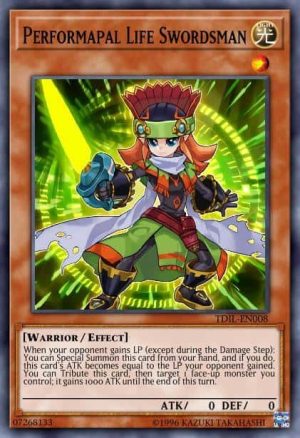 Performapal Life Swordsman - (The Dark Illusion) - (TDIL-EN008) - (Common)