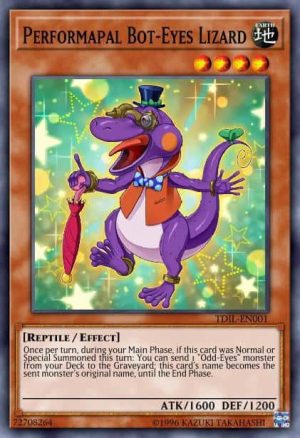 Performapal Bot-Eyes Lizard - (The Dark Illusion) - (TDIL-EN001) - (Common)