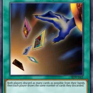 Card Destruction - (LC 3 Yugi's World Mega Pack) - (LCYW-EN060) - (Secret Rare)