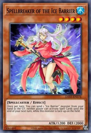 Spellbreaker of the Ice Barrier - (Structure Freezing Chains) - (SDFC-EN011) - (Common)