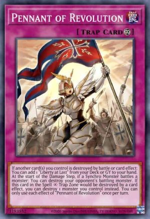 Pennant of Revolution - (Legendary Duelists Synchro Storm) - (LED8-EN027) - (Rare)
