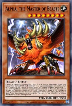 Alpha, the Master of Beasts - (Phantom Rage) - (PHRA-EN023) - (Secret Rare)
