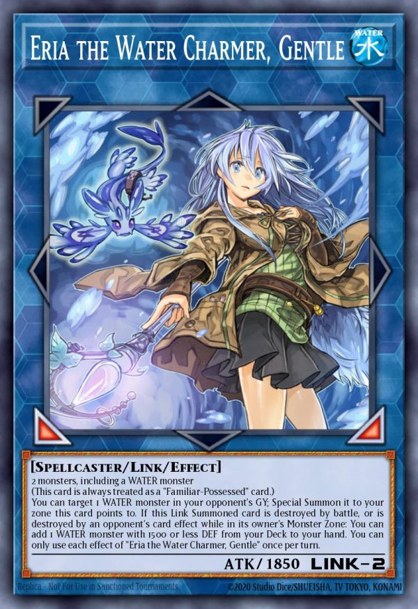 Eria the Water Charmer, Gentle - (Quarter Century Secret Rare)- (Quarter Century Bonanza) - (RA03-EN047)