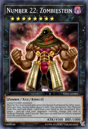 Number 22: Zombiestein - (OTS Tournament Pack 20) - (OP20-EN019) - (Common)