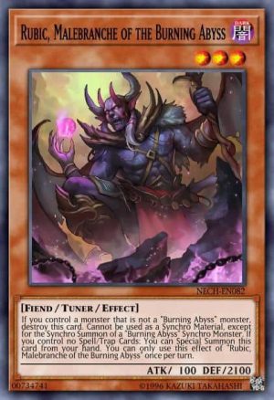 Rubic, Malebranche of the Burning Abyss - (Premium Gold Infinite Gold) - (PGL3-EN046) - (Gold Rare)