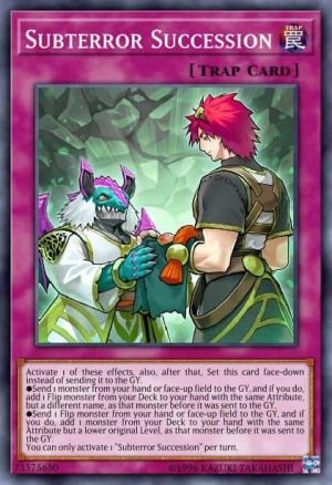 Subterror Succession - (Structure Shaddoll Showdown) - (SDSH-EN040) - (Common)
