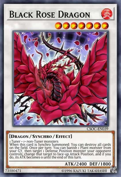 Black Rose Dragon - (Maximum Gold El Dorado) - (MGED-EN026) - (Premium Gold Rare)