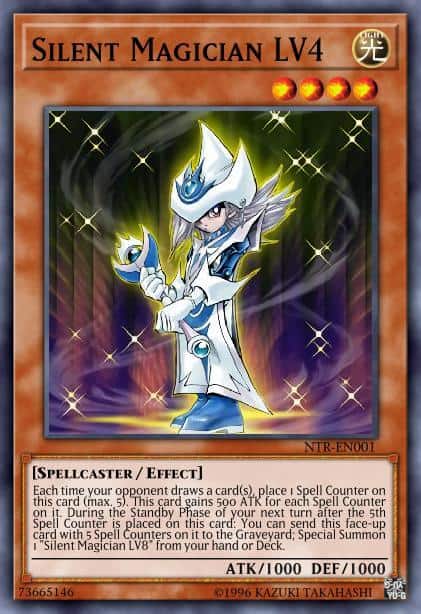 Silent Magician LV4 - (Yugi's Legendary Decks) - (YGLD-ENC05) - (Common)