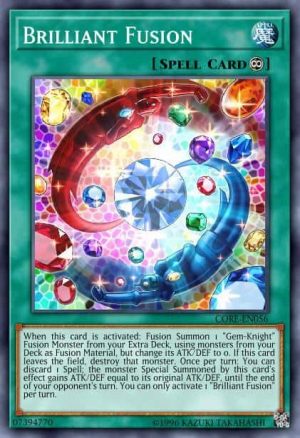 Brilliant Fusion - (Clash of Rebellions) - (CORE-EN056) - (Super Rare)