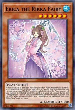 Erica the Rikka Fairy - (Secret Slayers) - (SESL-EN018) - (Super Rare)