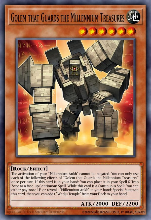 Golem that Guards the Millennium Treasures - (The Infinite Forbidden) - (INFO-EN002) - (Common)
