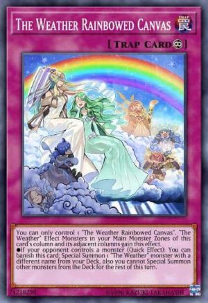 The Weather Rainbowed Canvas - (Maximum Gold El Dorado) - (MGED-EN101) - (Rare)