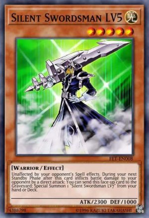Silent Swordsman LV5 - (Yugi's Legendary Decks) - (YGLD-ENC07) - (Common)
