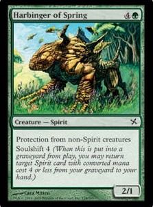 Harbinger of Spring - Betrayers of Kamigawa-(128)