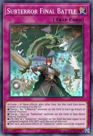 Subterror Final Battle - (Maximum Crisis) - (MACR-EN085) - (Rare)