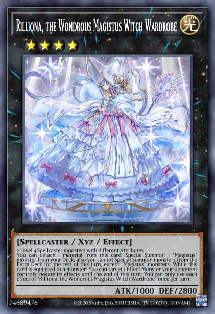 Rilliona, the Wondrous Magistus Witch Wardrobe - (2022 Tin of the Pharaoh's Gods) - (MP22-EN083) - (Rare)