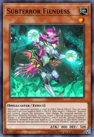 Subterror Fiendess - (Maximum Crisis) - (MACR-EN082) - (Super Rare)