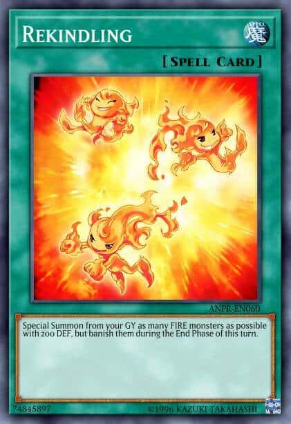 Rekindling - (Premium Gold Return of the Bling) - (PGL2-EN053) - (Gold Rare)
