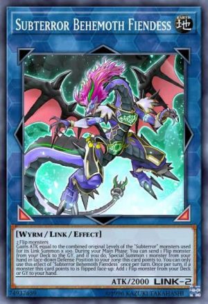 Subterror Behemoth Fiendess - (Circuit Break) - (CIBR-EN098) - (Super Rare)