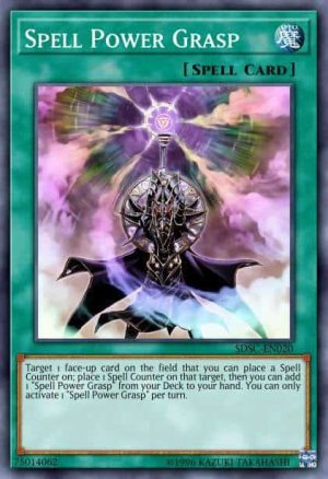 Spell Power Grasp - (Structure Order of the Spellcasters) - (SR08-EN025) - (Common)