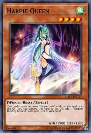 Harpie Queen - (The Lost Art Promotion 2020 I) - (LART-EN021) - (Ultra Rare)