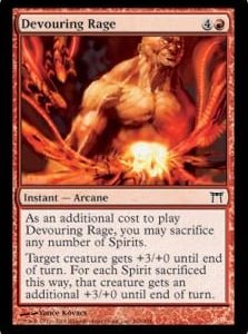 Devouring Rage - Champions of Kamigawa-(164)