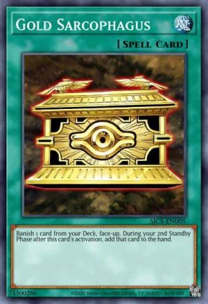 Gold Sarcophagus - (Maximum Gold El Dorado) - (MGED-EN041) - (Premium Gold Rare)