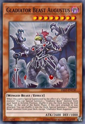 Gladiator Beast Augustus - (Primal Origin) - (PRIO-EN030) - (Rare)