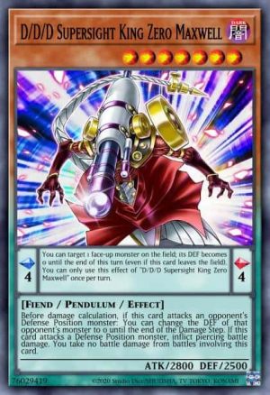 D/D/D Supersight King Zero Maxwell - (Lightning Overdrive) - (LIOV-EN095) - (Common)