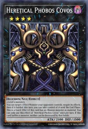 Heretical Phobos Covos - (The Infinite Forbidden) - (INFO-EN045) - (Super Rare)