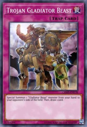 Trojan Gladiator Beast - (Crimson Crisis) - (CRMS-EN078) - (Common)