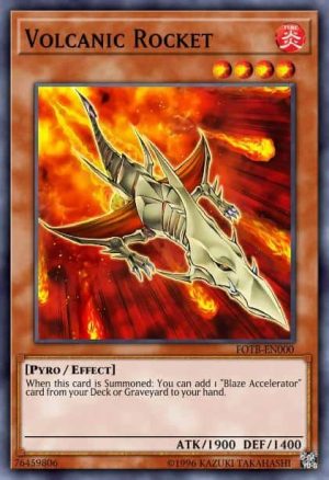 Volcanic Rocket - (Legendary Duelists: Soulburning Volcano) - (LD10-EN027) - (Rare)