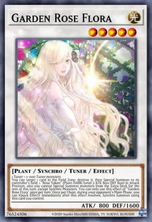 Garden Rose Flora - (Lightning Overdrive) - (LIOV-EN036) - (Super Rare)