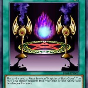 Black Magic Ritual - (Yugi's Legendary Decks) - (YGLD-ENC32) - (Common)
