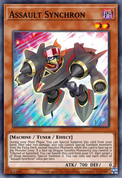 Assault Synchron - (Battles of Legend: Monstrous Revenge) - (BLMR-EN003) - (Secret Rare)