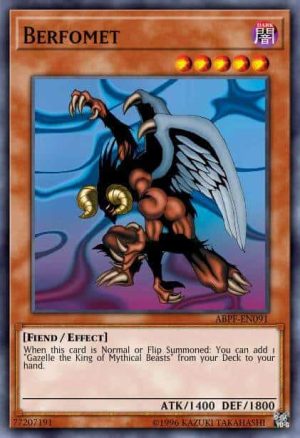 Berfomet - (Structure Yugi Muto) - (SDMY-EN016) - (Common)