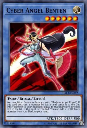Cyber Angel Benten - (Dragons of Legend Unleashed) - (DRL3-EN012) - (Secret Rare)
