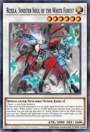 Rciela, Sinister Soul of the White Forest - (The Infinite Forbidden) - (INFO-EN039) - (Ultra Rare)