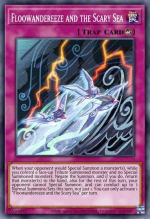 Floowandereeze and the Scary Sea - (Burst of Destiny) - (BODE-EN075) - (Super Rare)