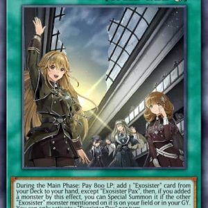 Exosister Pax - (The Grand Creators) - (GRCR-EN021) - (Collector's Rare)