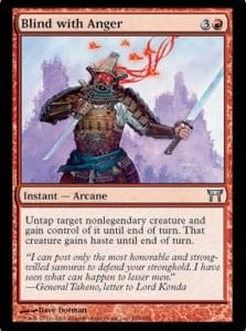 Blind with Anger - Champions of Kamigawa-(158)