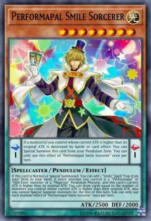 Performapal Smile Sorcerer - (Duel Power) - (DUPO-EN012) - (Ultra Rare)