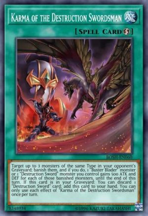 Karma of the Destruction Swordsman - (Breakers of Shadow) - (BOSH-EN060) - (Common)