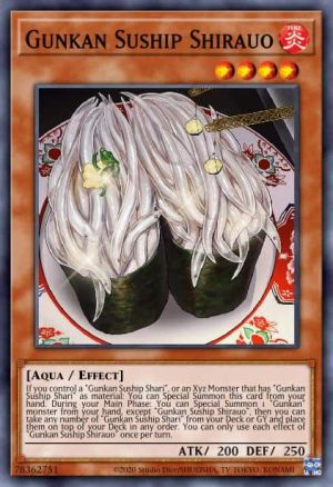 Gunkan Suship Shirauo - (2022 Tin of the Pharaoh's Gods) - (MP22-EN202) - (Common)