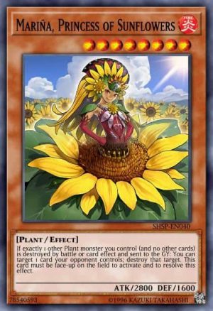 Marina, Princess of Sunflowers - (Secret Slayers) - (SESL-EN053) - (Super Rare)