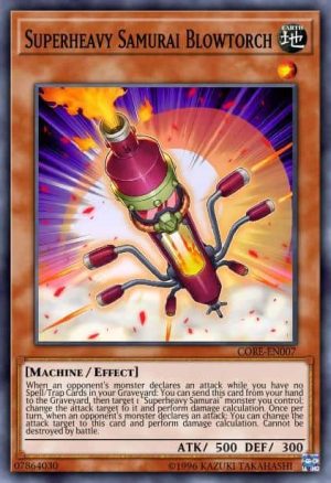 Superheavy Samurai Blowtorch - (Clash of Rebellions) - (CORE-EN007) - (Common)