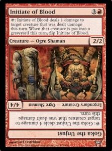 Initiate of Blood // Goka the Unjust - Champions of Kamigawa-(173)